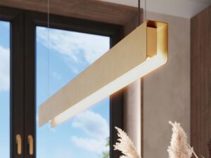 miniaturka Lampa wisząca SPARQ złota glamour