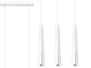 miniaturka Lampa wisząca PRISMA 3L biała elegancka