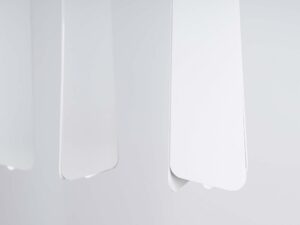 miniaturka Lampa wisząca PRISMA 3L biała elegancka