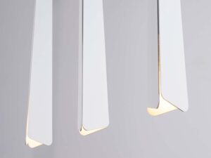 miniaturka Lampa wisząca PRISMA 3L biała elegancka