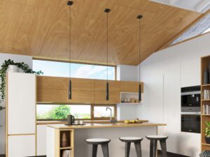 miniaturka Lampa wisząca PRISMA 3L czarna nowoczesna