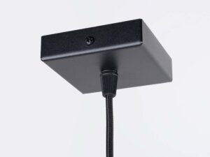 miniaturka Lampa wisząca PRISMA 1 czarna geometryczna