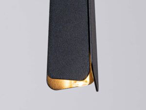 miniaturka Lampa wisząca PRISMA 1 czarna geometryczna