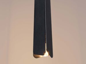 miniaturka Lampa wisząca PRISMA 1 czarna geometryczna