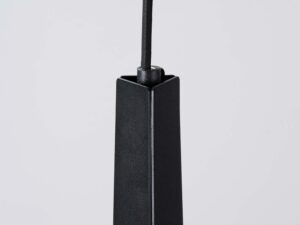 miniaturka Lampa wisząca PRISMA 1 czarna geometryczna