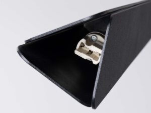 miniaturka Lampa wisząca PRISMA 3P czarna designerska