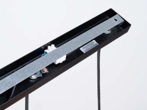 miniaturka Lampa wisząca PRISMA 3L czarna nowoczesna