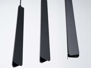 miniaturka Lampa wisząca PRISMA 3L czarna nowoczesna