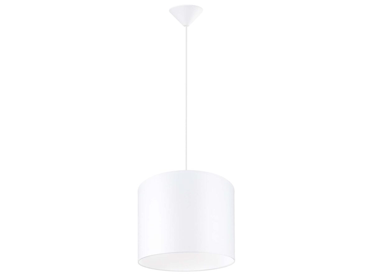 Lampa wisząca NOVARA 30 biała minimalistyczna