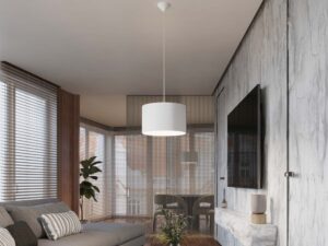 miniaturka Lampa wisząca NOVARA 30 biała minimalistyczna