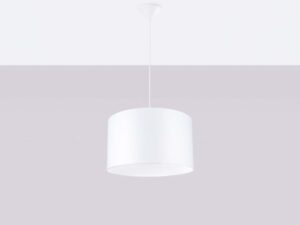 miniaturka Lampa wisząca NOVARA 40 biała elegancka