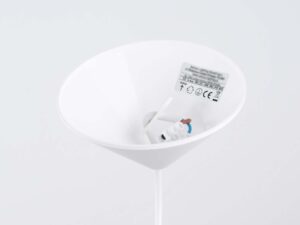 miniaturka Lampa wisząca NOVARA 40 biała elegancka