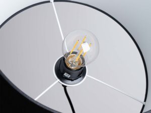 miniaturka Lampa wisząca NOVARA 30 czarna loftowa