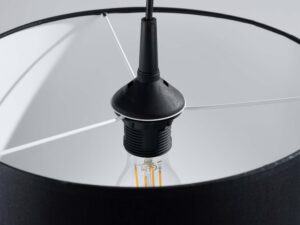 miniaturka Lampa wisząca NOVARA 30 czarna loftowa