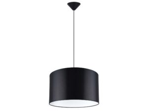 Lampa wisząca NOVARA 40 czarna nowoczesna