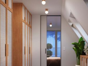 miniaturka Plafon SOLIN z naturalnego drewna sufitowy