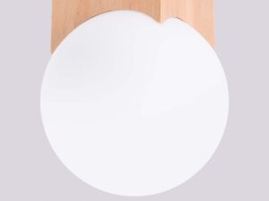 miniaturka Plafon SOLIN z naturalnego drewna sufitowy