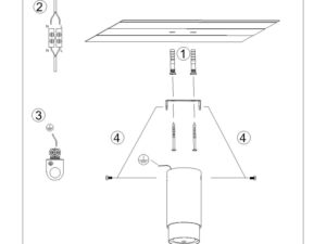 miniaturka Plafon NERI 12,5 czarny/chrom nowoczesny LED
