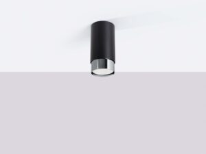 miniaturka Plafon NERI 12,5 czarny/chrom nowoczesny LED