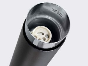 miniaturka Plafon NERI 12,5 czarny/chrom nowoczesny LED