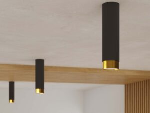 miniaturka Plafon NERI 22,5 czarny/złoty glamour