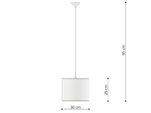 miniaturka Lampa wisząca PRIMA 30 elegancka