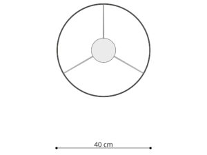 miniaturka Lampa wisząca FELIX 40 designerska
