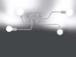 miniaturka Żyrandol VECTIS 4 biały klasyczny