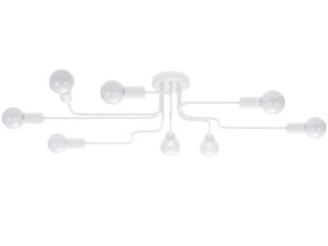 Żyrandol VECTIS 8 biały nowoczesny