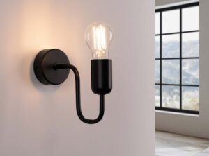 miniaturka Kinkiet VECTIS czarny loftowy