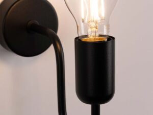 miniaturka Kinkiet VECTIS czarny loftowy