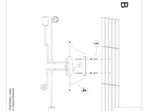 miniaturka Żyrandol VECTIS 4 czarny elegancki