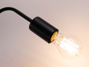 miniaturka Żyrandol VECTIS 4 czarny elegancki