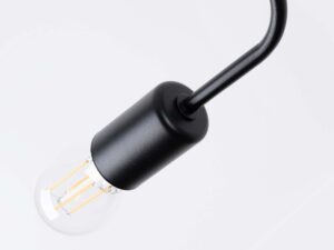 miniaturka Żyrandol VECTIS 6 czarny designerski