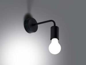 miniaturka Kinkiet NORVIA czarny loftowy