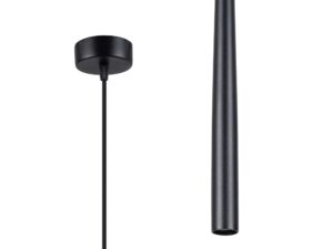 miniaturka Lampa wisząca BLANCO 1 czarna minimalistyczna