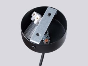 miniaturka Lampa wisząca BLANCO 1 czarna minimalistyczna