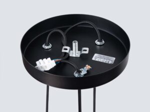 miniaturka Lampa wisząca BLANCO 3P czarna designerska