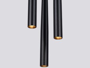 miniaturka Lampa wisząca BLANCO 3P czarna designerska