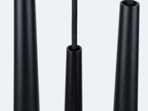 miniaturka Lampa wisząca BLANCO 3P czarna designerska