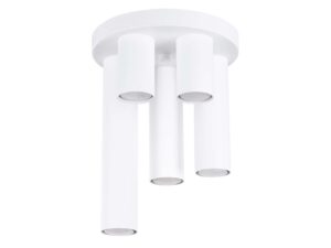 Plafon LARGO 5 biały designerski