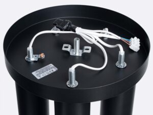 miniaturka Plafon LARGO 5 czarny nowoczesny