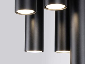 miniaturka Plafon LARGO 5 czarny nowoczesny