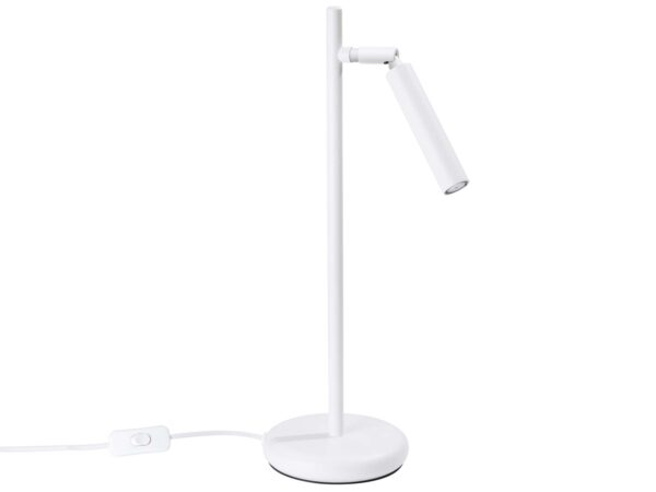 Lampa biurkowa VARIO biała LED nowoczesna