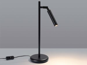 miniaturka Lampa biurkowa VARIO czarna minimalistyczna