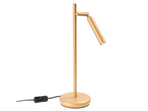 Lampa biurkowa VARIO złota designerska