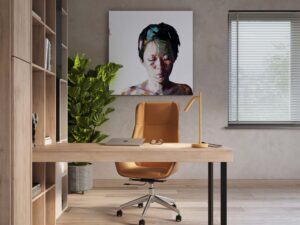 miniaturka Lampa biurkowa VARIO złota designerska