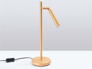 miniaturka Lampa biurkowa VARIO złota designerska