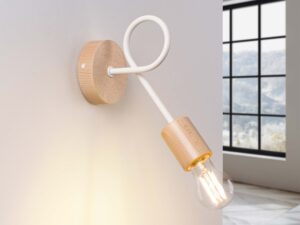 miniaturka Kinkiet IGNIS drewniany klasyczny