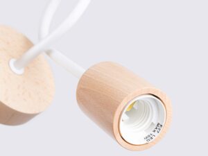 miniaturka Kinkiet IGNIS drewniany klasyczny